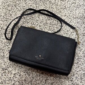 Kate Spade Elegant Black Crossbody Bag